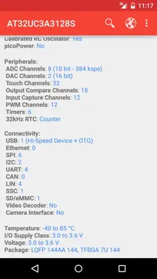 ATmicro Database android App screenshot 3