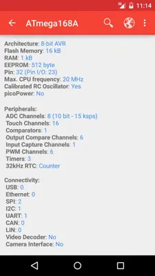 ATmicro Database android App screenshot 5